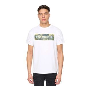 Duck and Cover Mens Wayfirth T-Shirt / White
